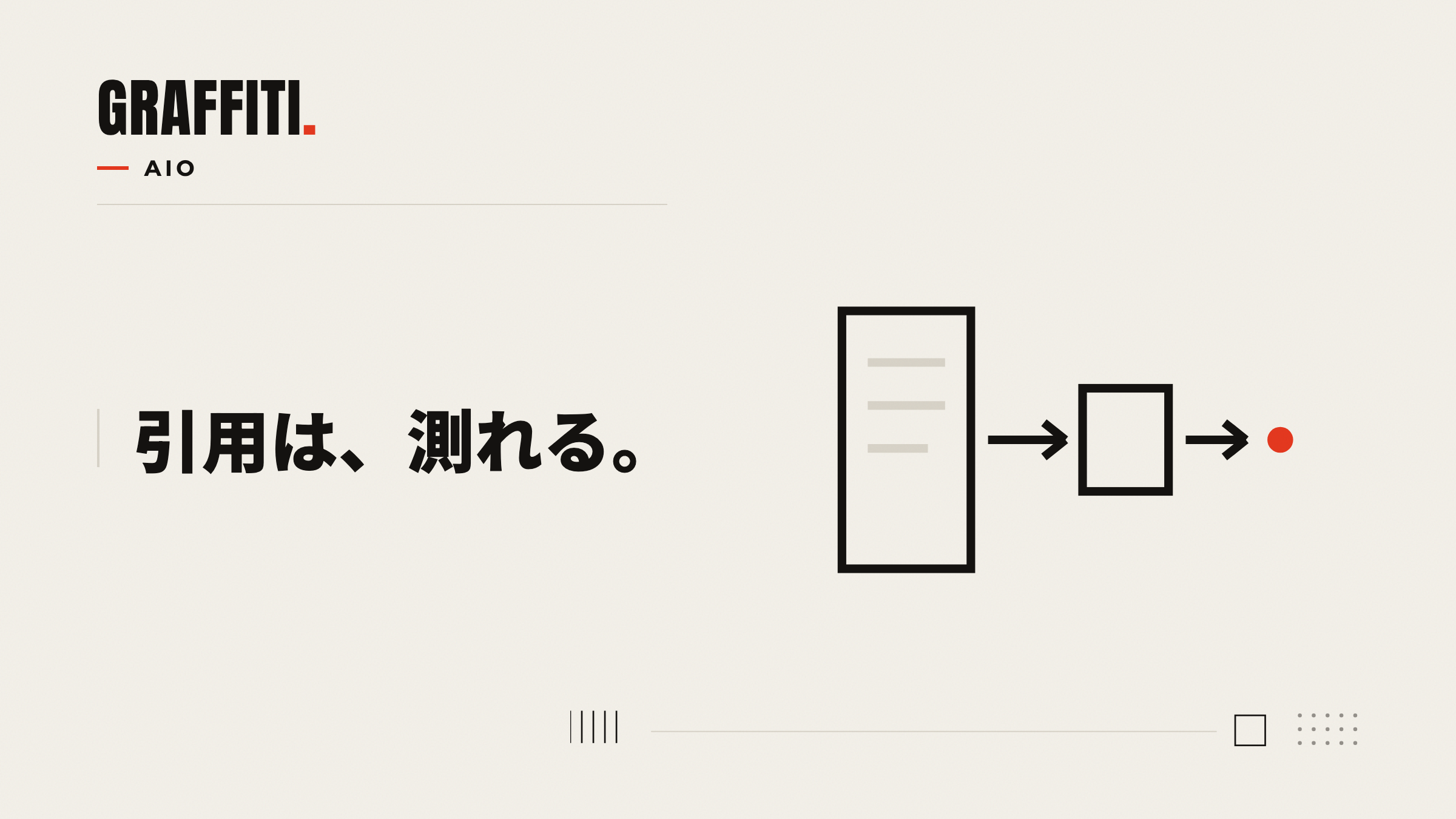 AIに引用されているかを測る(AI SoV / Citability)のアイキャッチ
